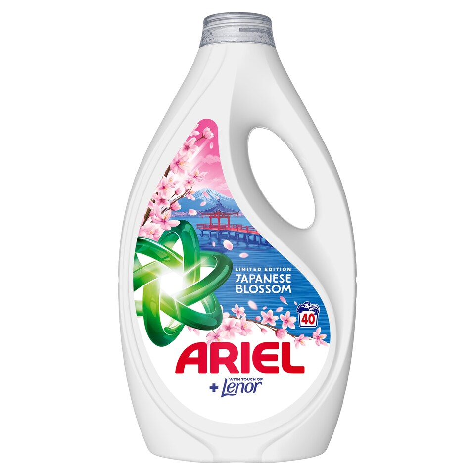 obrázok 1 z Ariel Tekutý Prací Prostriedok, 40 Praní, Japanese Blossom