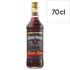 Captain Morgan Dark Rum Bottle 40% Vol 70Cl