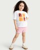 image 2 of Disney Moana Pure Cotton Printed T-Shirt in White