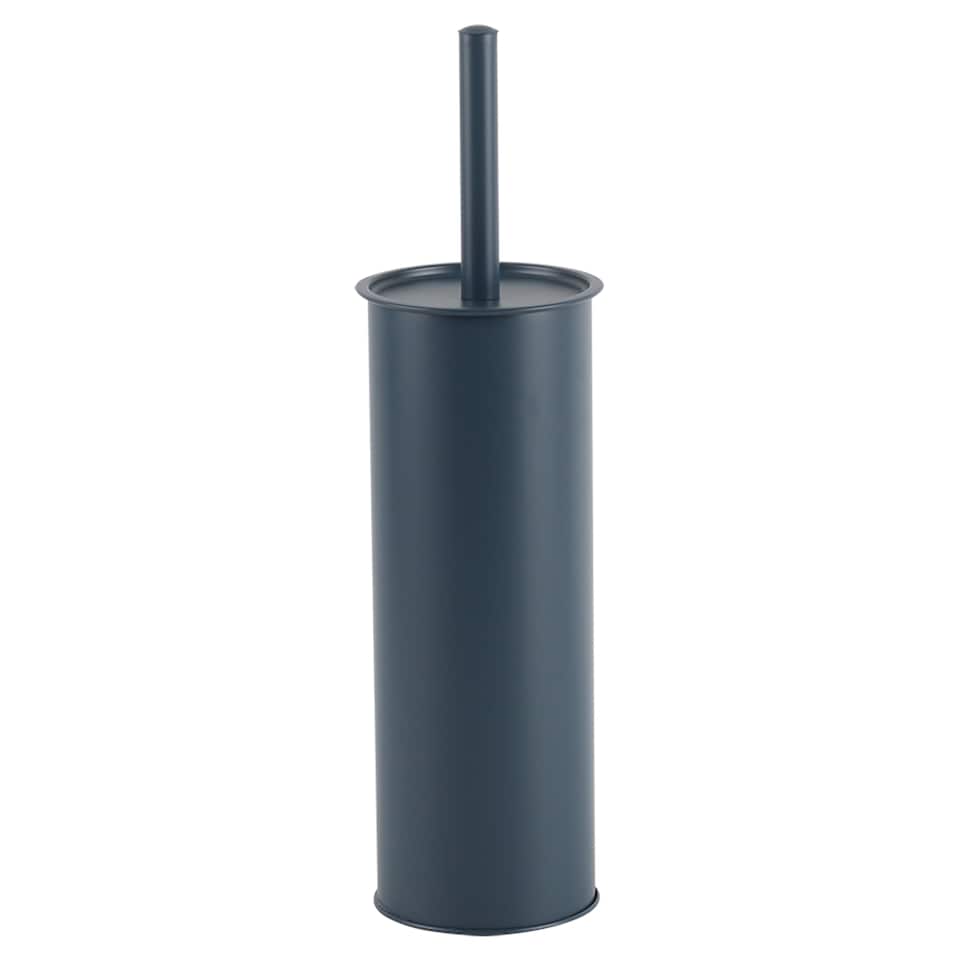 image 1 of F&F Home Slate Blue Toilet Brush And Holder