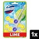 image 1 of Domestos Power 5 Toilet Rim Block Freshener Lime 2x 50g