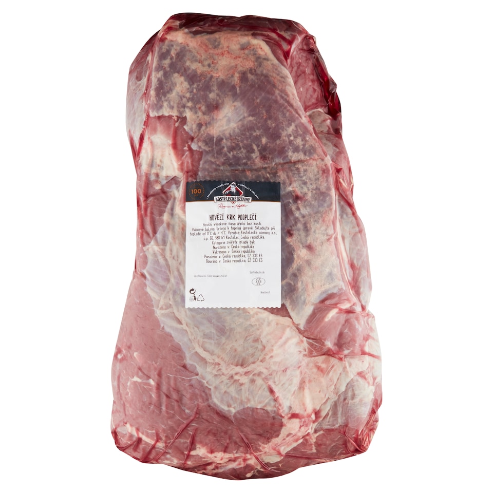 Obrázek 1 pro produkt Kostelecké Uzeniny Hovězí krk podplečí