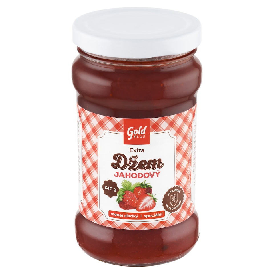 image 1 of Gold Plus Extra Strawberry Jam 340 g