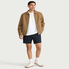 F&F Cotton Rich Chino Shorts in Navy