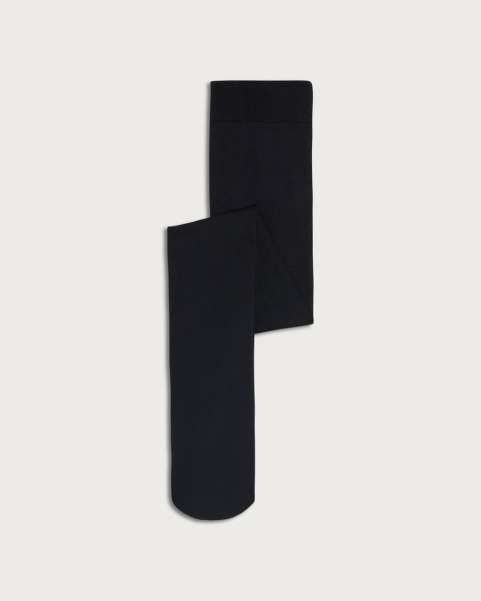 F&F Girls 80 Denier Opaque Tights in Black