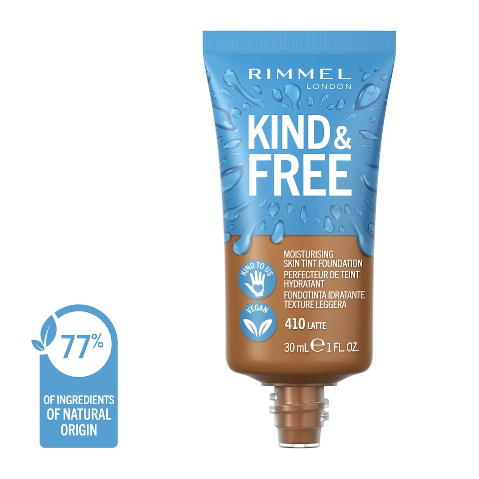 image 1 of Rimmel Kind & Free Tint Foundation Latte 30Ml