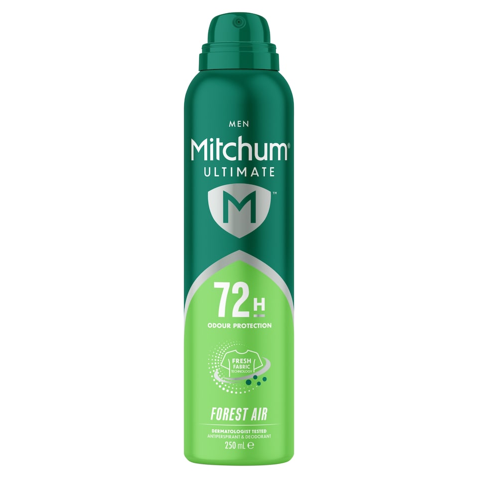 image 1 of Mitchum Men Ultimate 72H Forest Air Anti Perspirant & Deodorant 250ml
