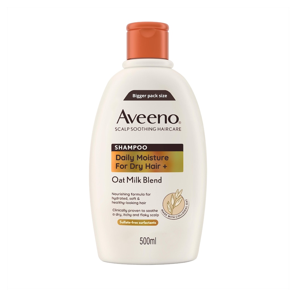 image 1 of Aveeno Oat Milk Blend Shampoo 500ml