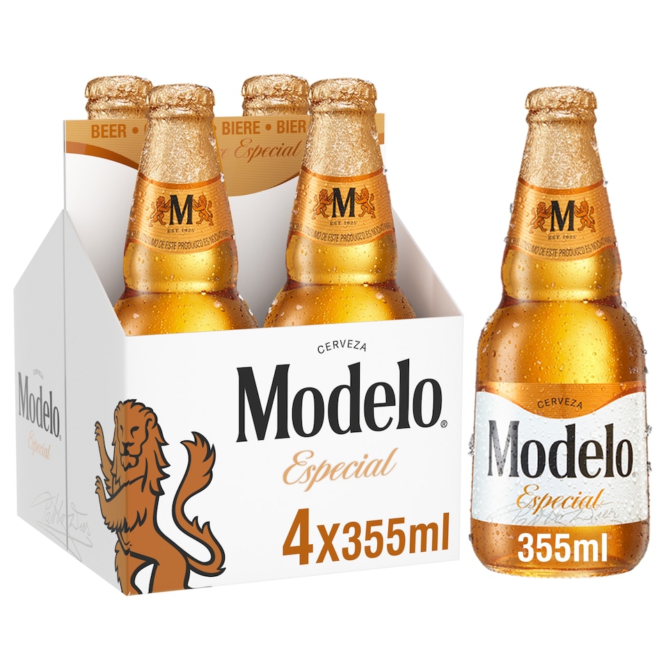 image 1 of Modelo Especial Mexican Lager 4 x 355ml