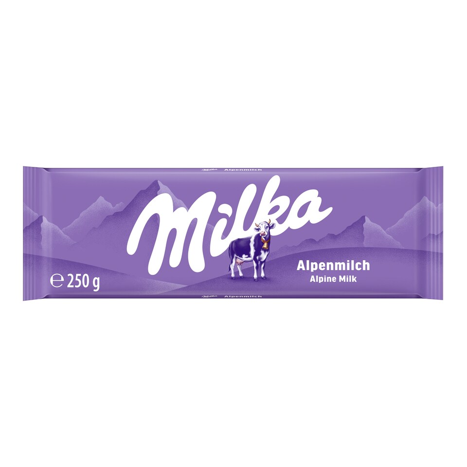 Milka Alpine Milk Chocolate 250 g