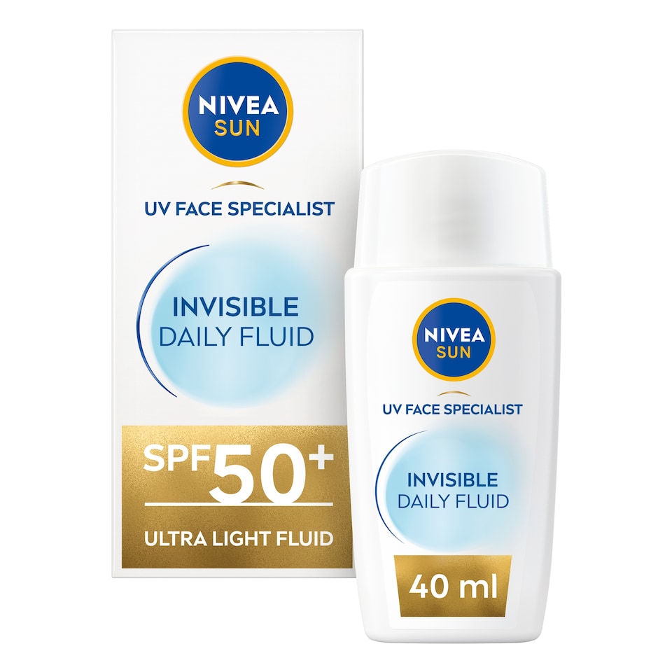 image 1 of Nivea Sun Invisible Daily Fluid SPF50+ 40ml