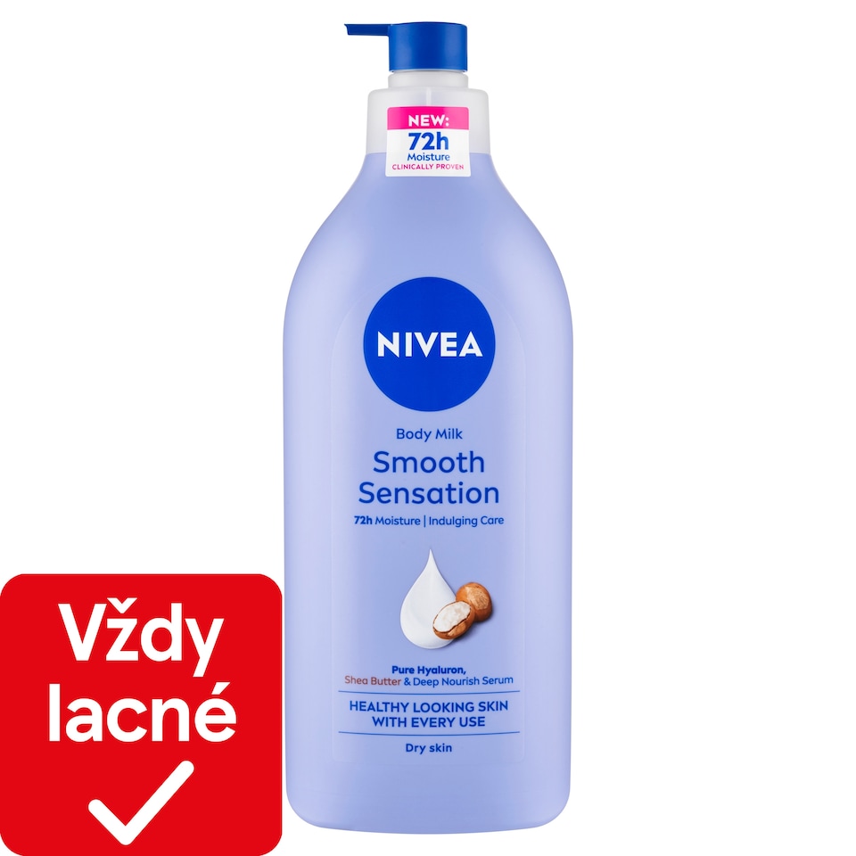 obrázok 1 z Nivea Smooth Sensation Krémové telové mlieko 625 ml