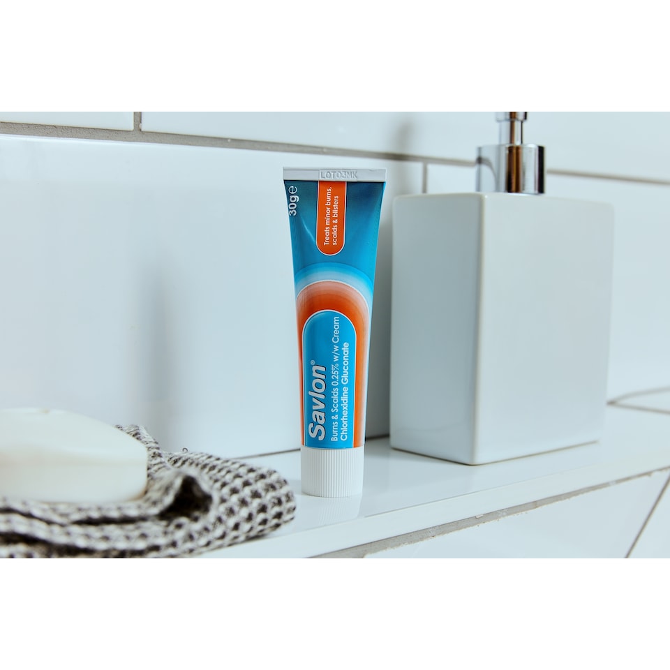 image 1 of Savlon Burns and Scalds 0.25% Cream 30g