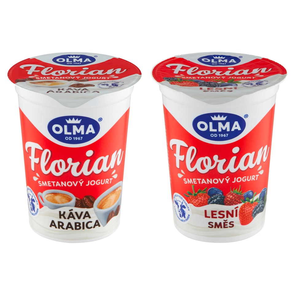 Obrázek 1 pro produkt Olma Florian Smetanový jogurt 150g