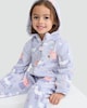 image 1 of Peppa Pig Unicorn Print Fleece Onesie in Lilac