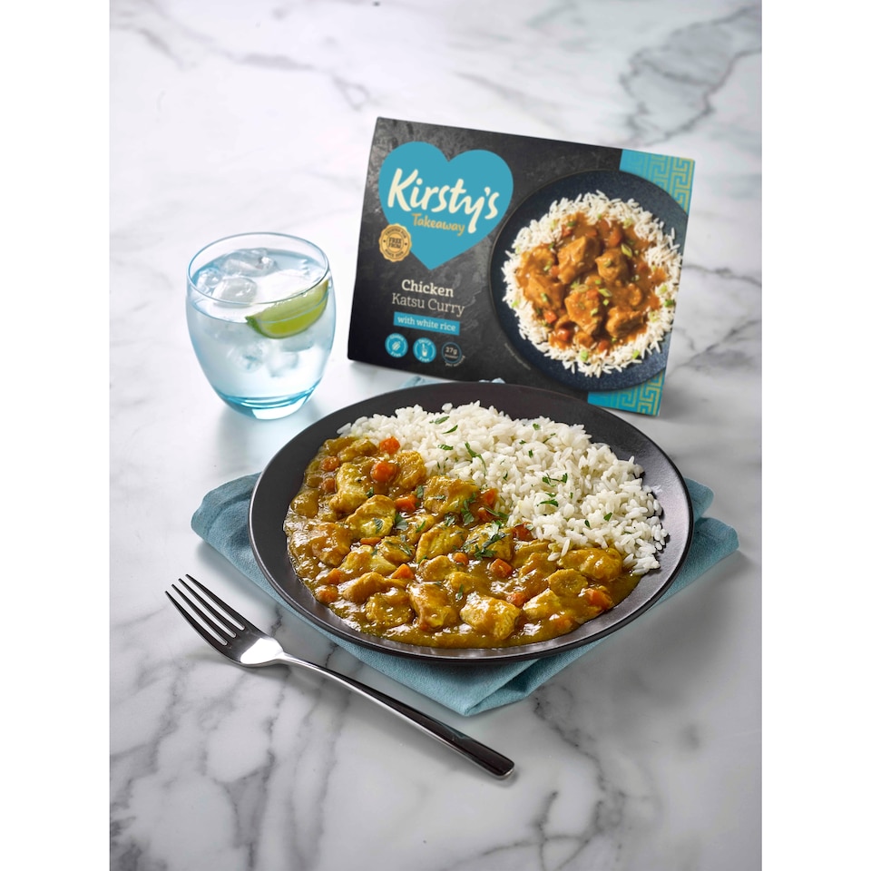 image 1 of Kirsty's Takeaway Chicken Katsu Curry with Rice 450g