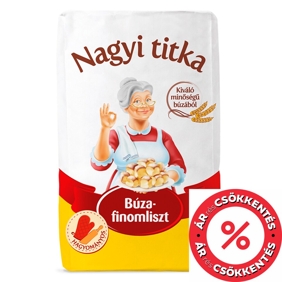 Nagyi titka búzafinomliszt BL 55 2 kg
