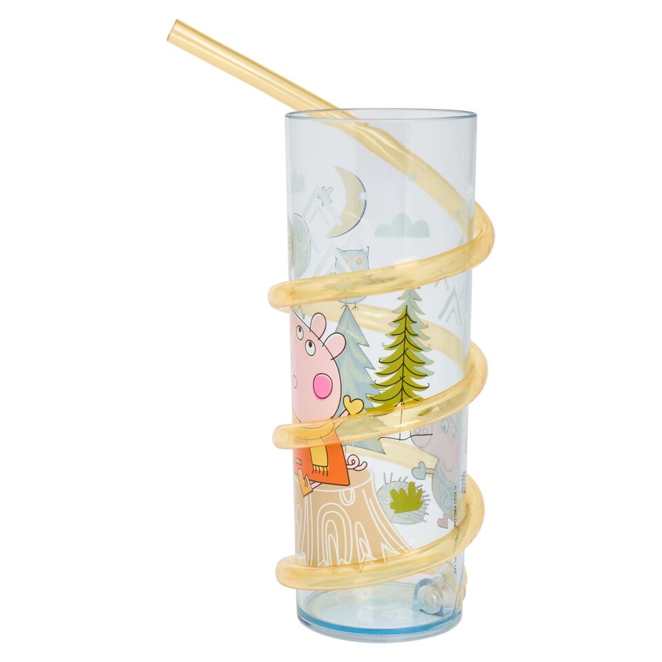 image 1 of Peppa Pig Swirly Straw