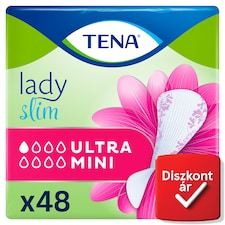 Tena Lady Slim Ultra Mini Incontinence Pad 48 pcs