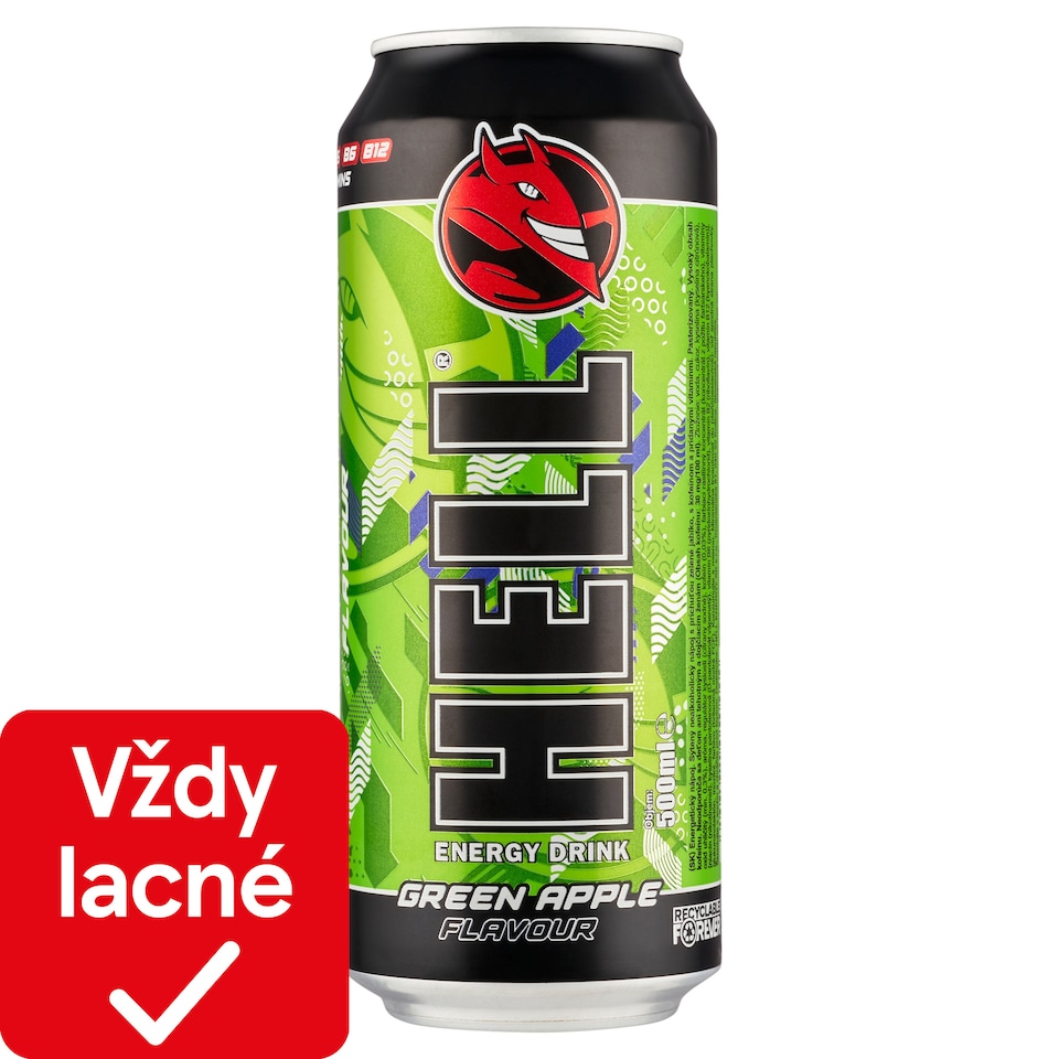image 1 of Hell Green Apple Energy Drink 500 ml