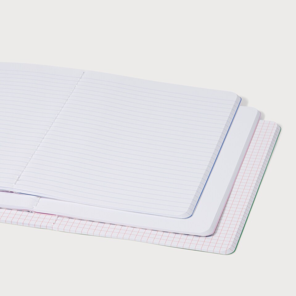 image 1 of Paperchase Deli 3 Pack A5 Notebook