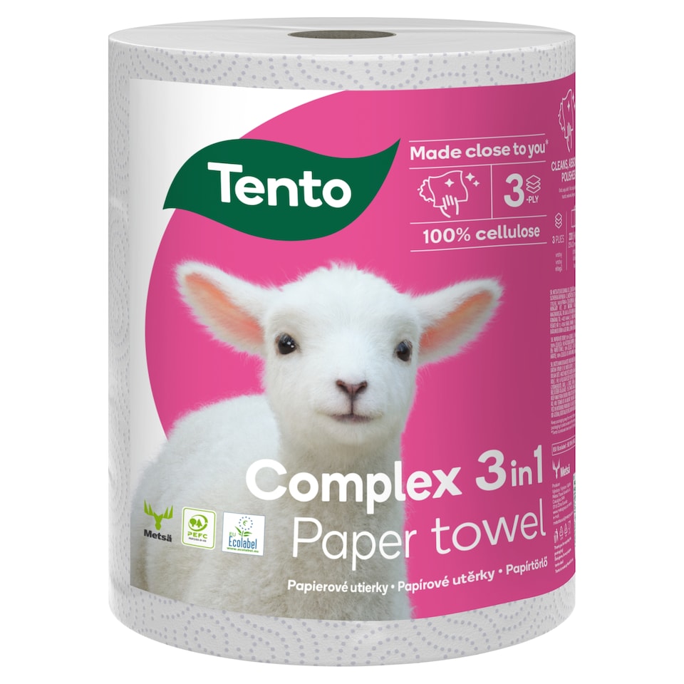 Tento Complex papierové utierky 3 vrstvy 1 kotúč