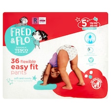 Fred & Flo Easy Fit Pants Size 5+ 36 Pack