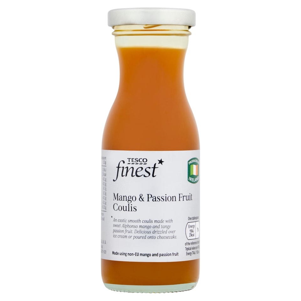 Tesco Finest Mango & Passion Fruit Coulis 190g