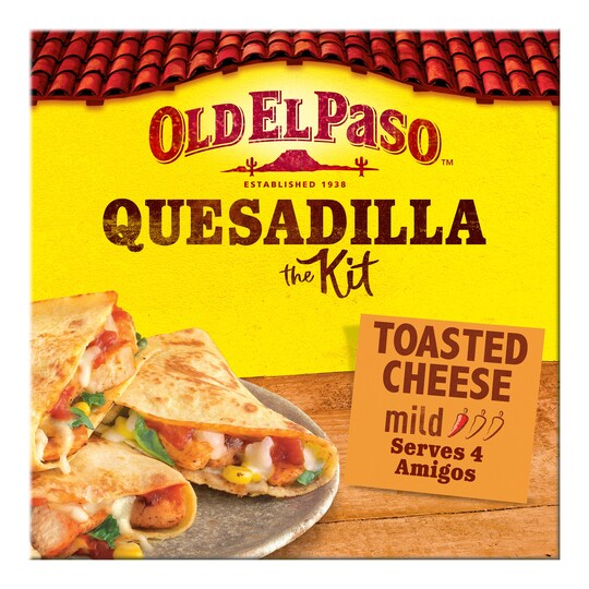 Old El Paso Cheese Quesadilla Dinner Kit 505G Tesco Groceries