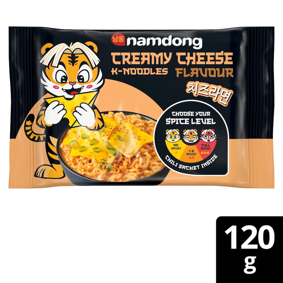 image 1 of Namdong Creamy Cheese Instant Noodles 120g