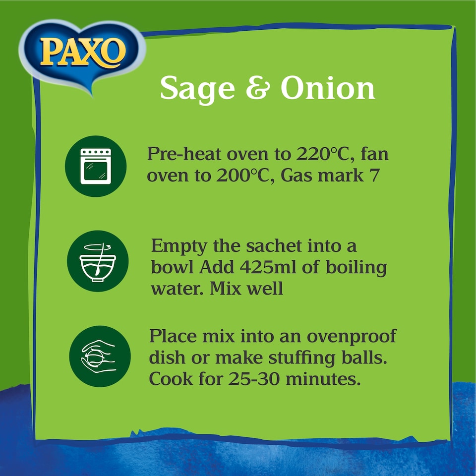 image 1 of Paxo Sage & Onion Stuffing Mix 170G