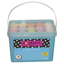 Go Create Jumbo Chalk Bucket 15Pk