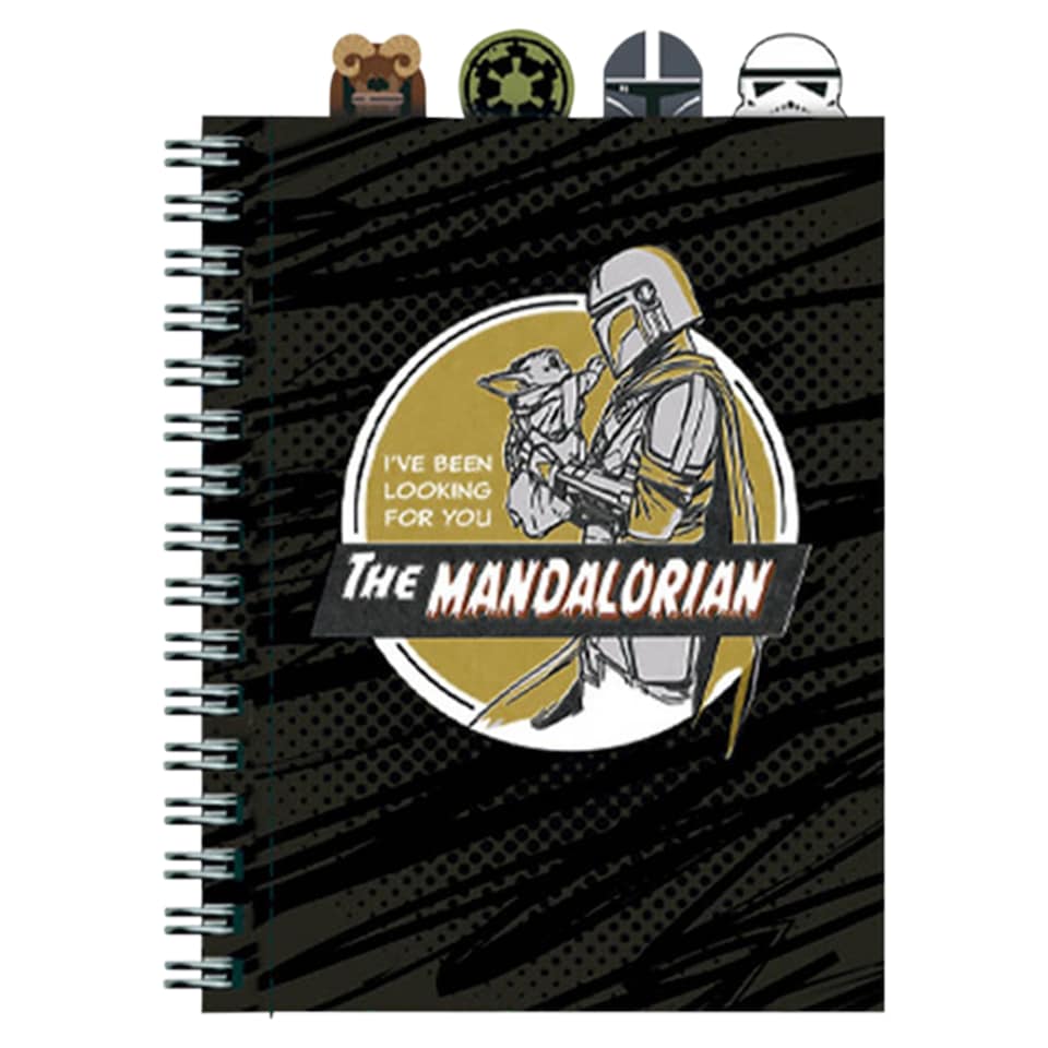 Obrázek 1 pro produkt Star Wars The Mandalorian kroužkový sešit A5 100 listů