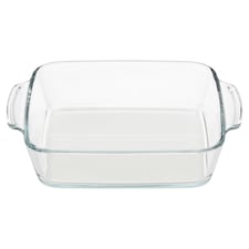 Tesco Glass Square Roaster 21 Cm