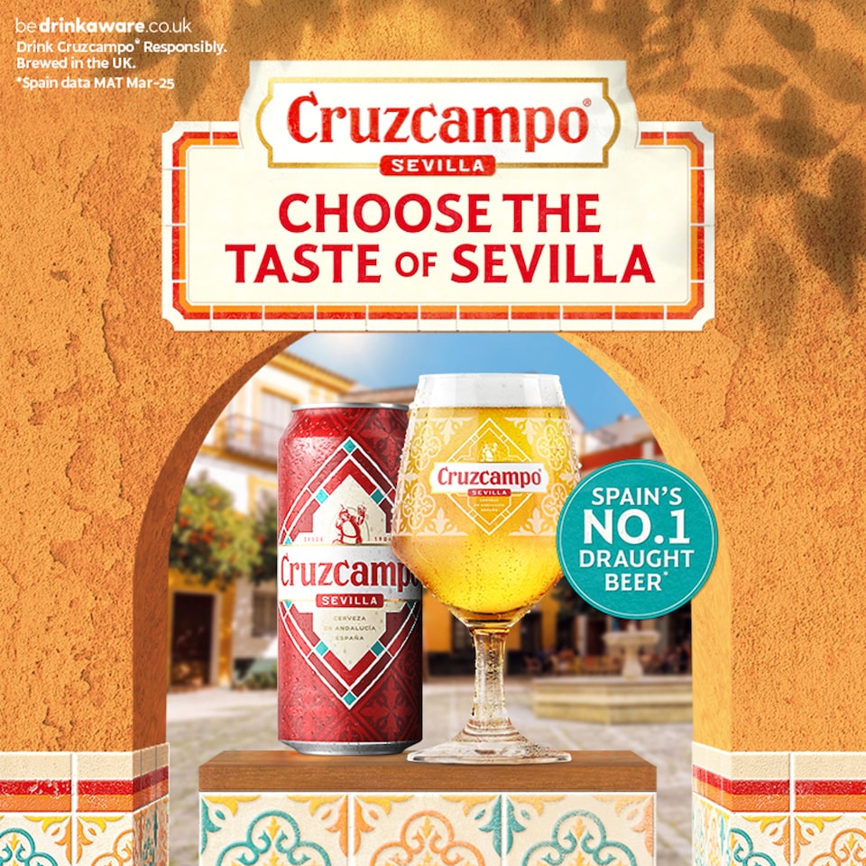 image 1 of Cruzcampo Sevilla Lager Beer 4X440ml