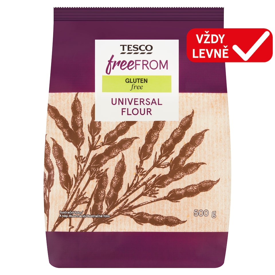 Tesco Free From Univerzální sypká směs na pečení 500g
