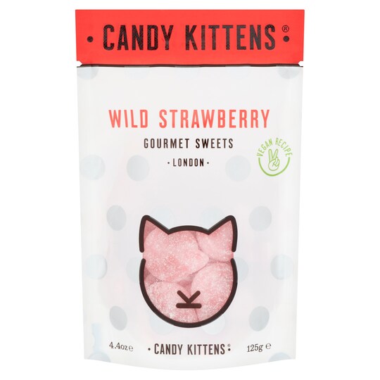 Candy Kittens Wild Strawberry 125G Tesco Groceries