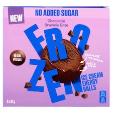 Frozen Energy Ball csokoládés brownie jégkrém 6 x 20 g (120 g)