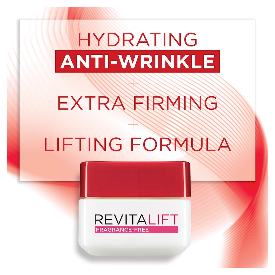 image 1 of L'Oreal Paris Revitalift Fragrance Free Hydrating Cream 50Ml