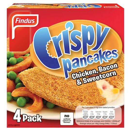 4 Crispy Pancakes Chicken Tesco Groceries