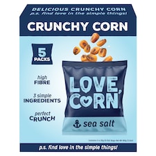 LOVE CORN Sea Salt Multipack 20g x 5