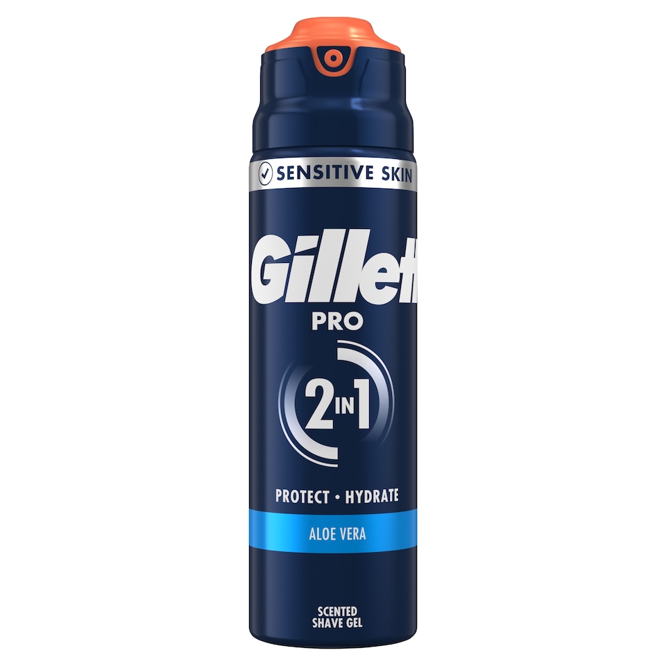image 1 of Gillette Proglide Sensitive Shaving Gel 200ml