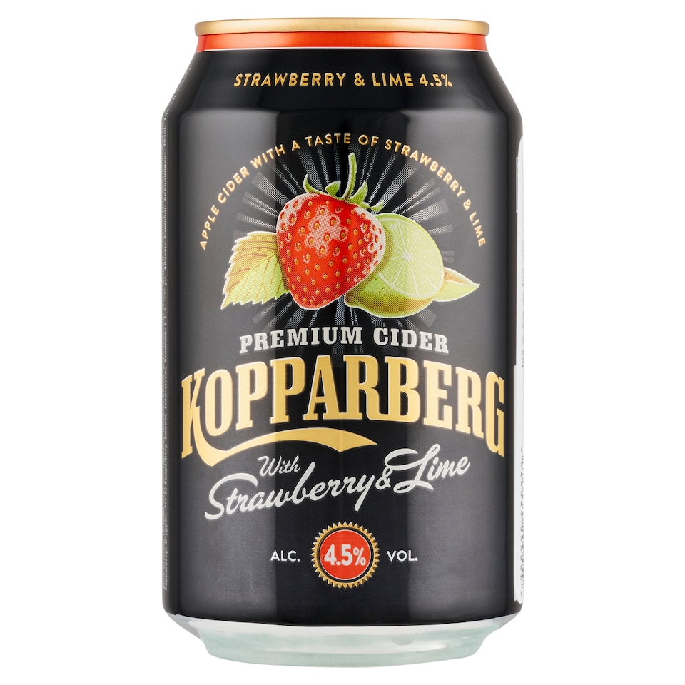 obrázok 1 z Kopparberg Cider Strawberry-Lime 0,33 l