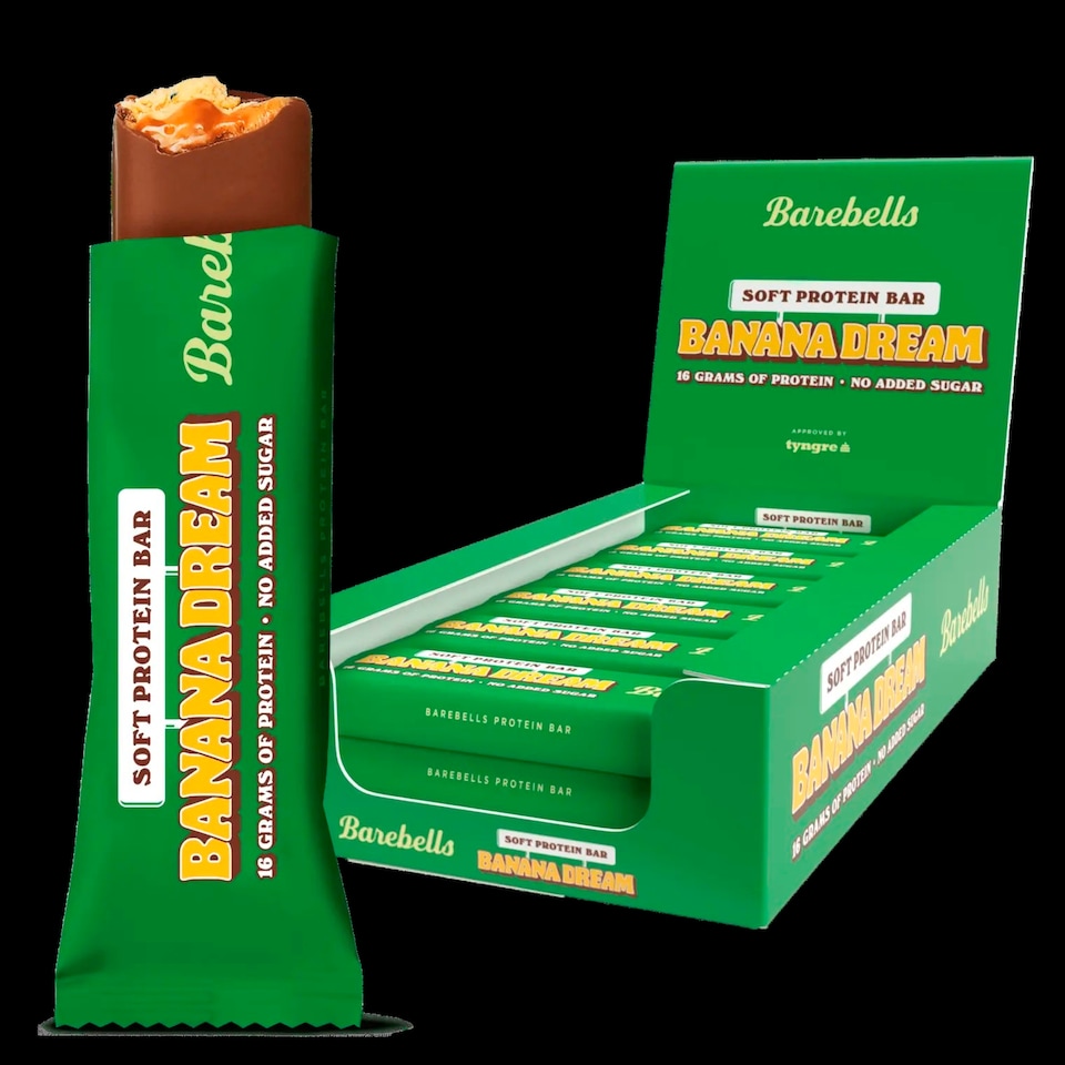 image 1 of Barebells Soft Protein Bar Banana Dream 55g