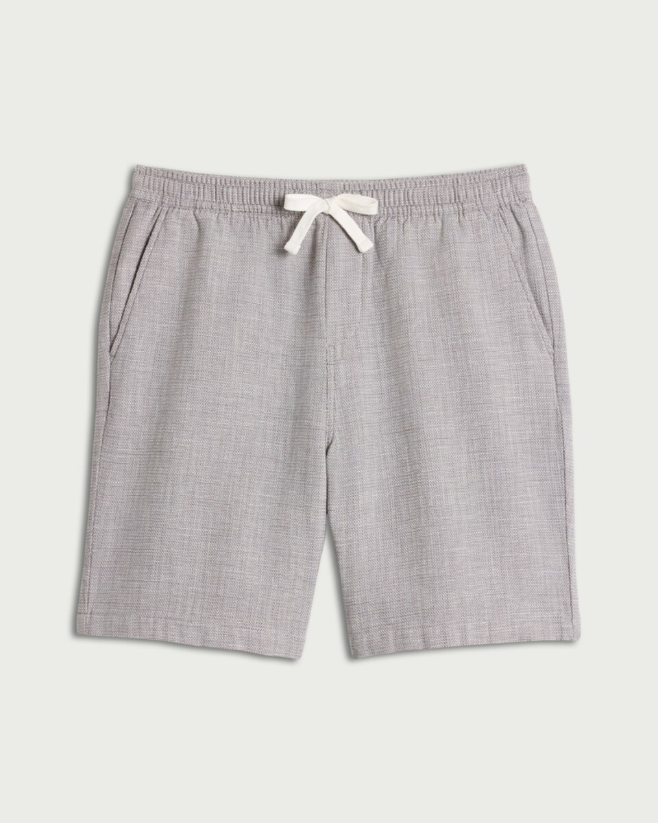 image 1 of F&F Pure Cotton Drawstring Shorts in Grey