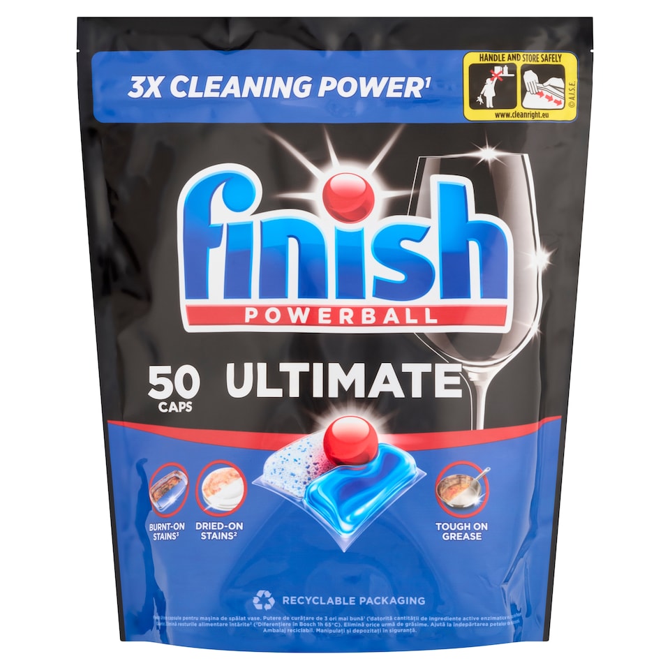 Finish Powerball Ultimate Fresh mosogatógép kapszula 50 db 645 g  1. kép