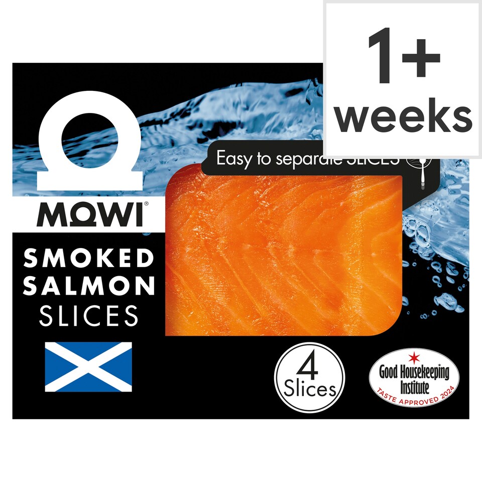 Mowi Smoked Salmon Slices 4 Pack 100g