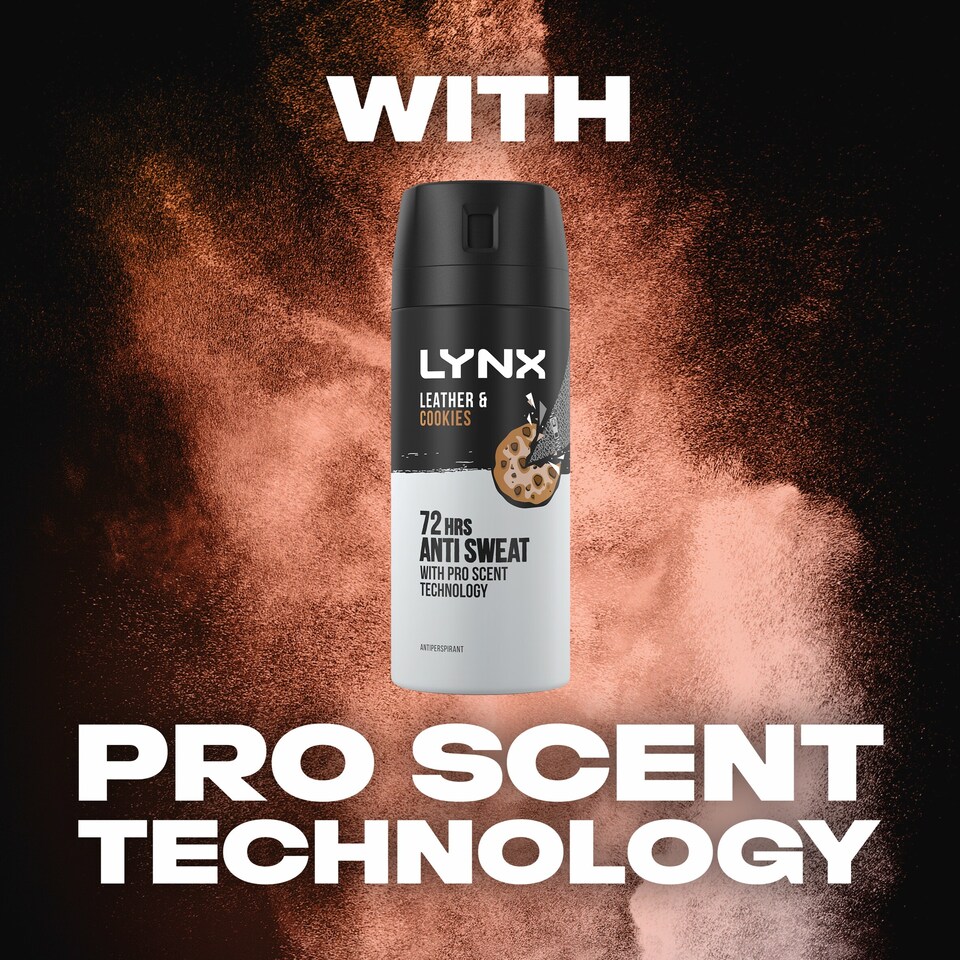 image 1 of Lynx Collision Leather And Cookie Antiperspirant Deodorant 150Ml