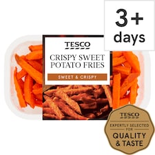 Tesco Crispy Sweet Potato Fries 300G