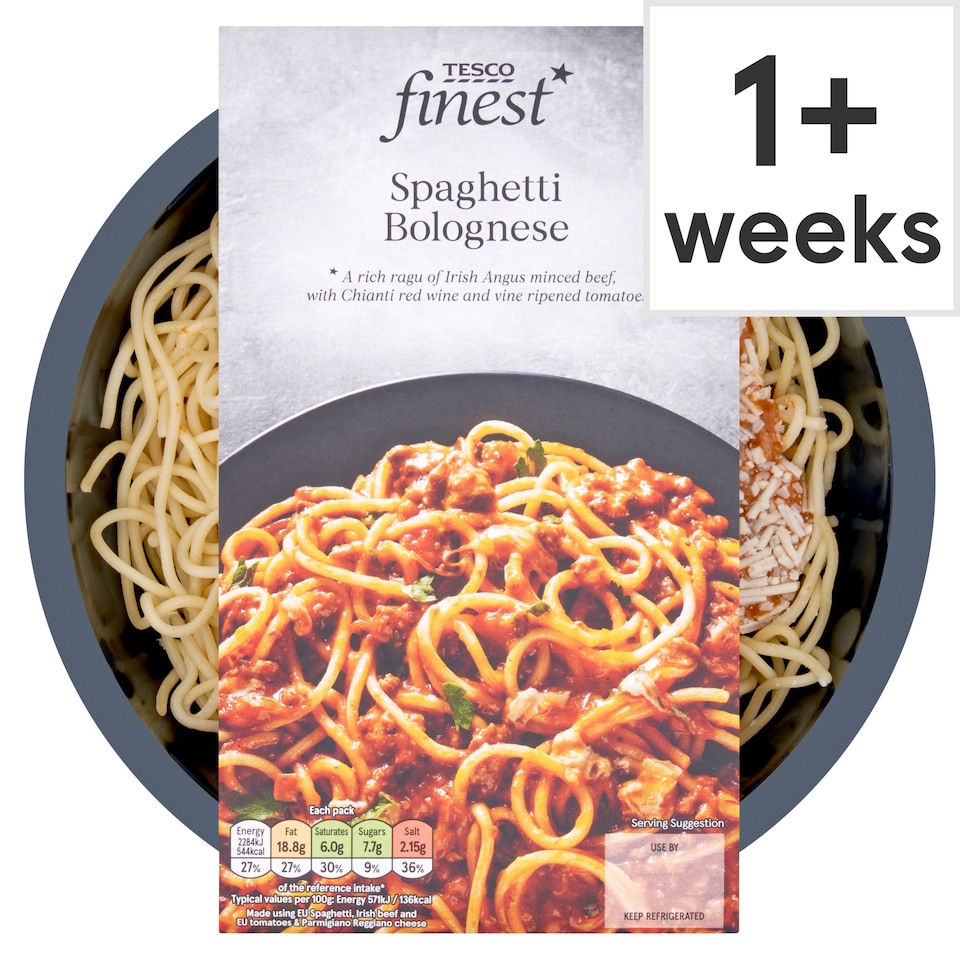 Tesco Finest Spaghetti Bolognese 400G